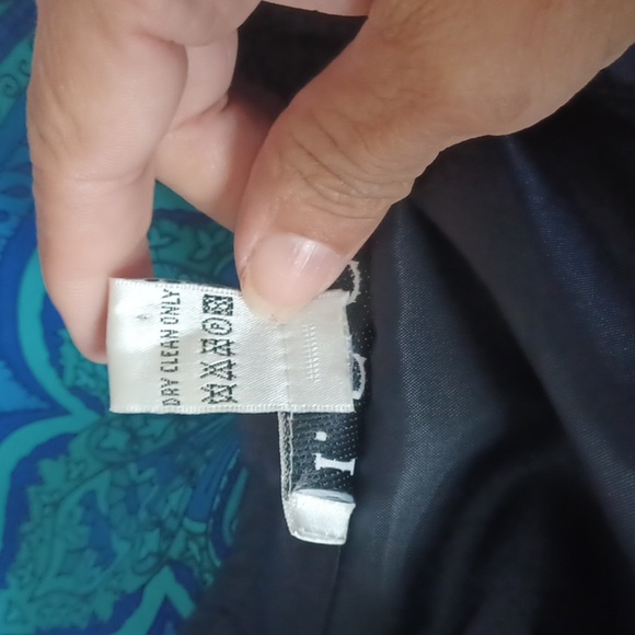 Women’s Silk Jacket, M, lined, lightweight, Animals Embroidered, Navy & White - Picture 8 of 8